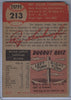 1953 Topps #213 Ray Scarborough B $4.00