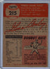 1953 Topps #215 Gene Conley B $5.00