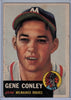 1953 Topps #215 Gene Conley B $5.00