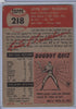 1953 Topps #218 Les Fusselman C $7.00