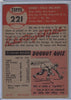 1953 Topps #221 Bob Milliken $45.00