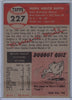 1953 Topps #227 Morris Martin B $25.00