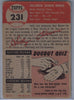 1953 Topps #231 Solly Hemus B $10.00