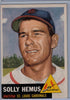 1953 Topps #231 Solly Hemus C $20.00