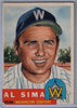 1953 Topps #241 Al Sima $17.00