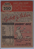 1953 Topps #250 Bob Wilson $20.00