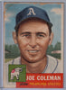 1953 Topps #279 Joe Coleman $10.00