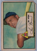 1952 Topps Baseball # 40 Irv Noren A Black Back $8.00