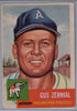 1953 Topps # 42 Gus Zernial $6.00