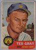 1953 Topps # 52 Ted Gray C $3.00