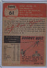 1953 Topps # 61 Early Wynn B $40.00