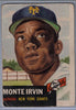 1953 Topps # 62 Monte Irvin $10.00