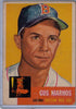 1953 Topps # 63 Gus Niarhos A $5.00