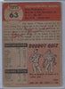 1953 Topps # 63 Gus Niarhos B $3.00