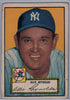 1952 Topps Baseball # 67 Allie Reynolds Black Back $20.00