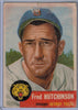 1953 Topps # 72 Fred Hutchinson B $2.00