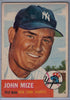 1953 Topps # 77 John Mize B $25.00