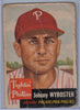 1953 Topps # 79 Johnny Wyrostek $4.00