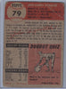 1953 Topps # 79 Johnny Wyrostek $4.00