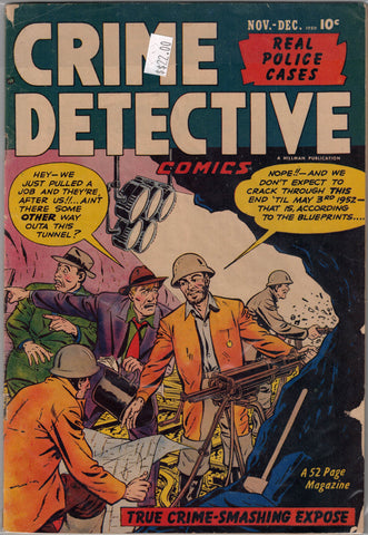 Crime Detective Issue # 5 Volume 2 Hillman Comics $22.00