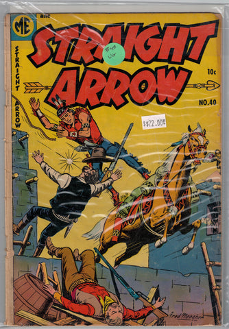 Straight Arrow Issue # 40 (Dec 1954) Magazine Enterprises $22.00