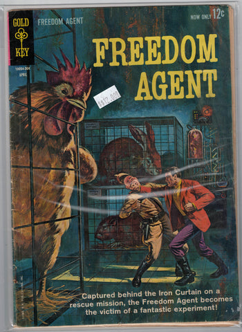 Freedom Agent Issue #  1 Gold Key Comics $12.00