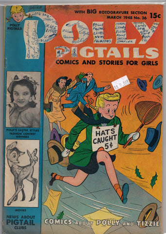 Polly Pigtails Issue # 26 (Mar 1948) Parents Magazine $9.00