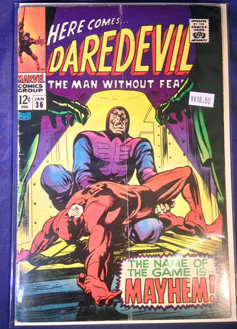 Daredevil Issue # 36 Marvel Comics $18.00