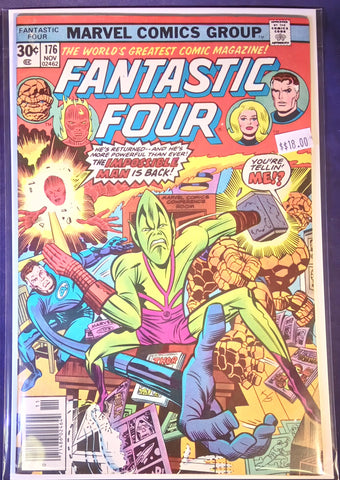 Fantastic Four Issue # 176 Marvel Comics  $18.00