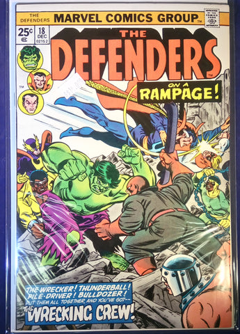 Defenders Issue #  18 Marvel Comics $16.00