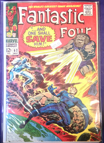 Fantastic Four Issue #  62 Marvel Comics $20.00