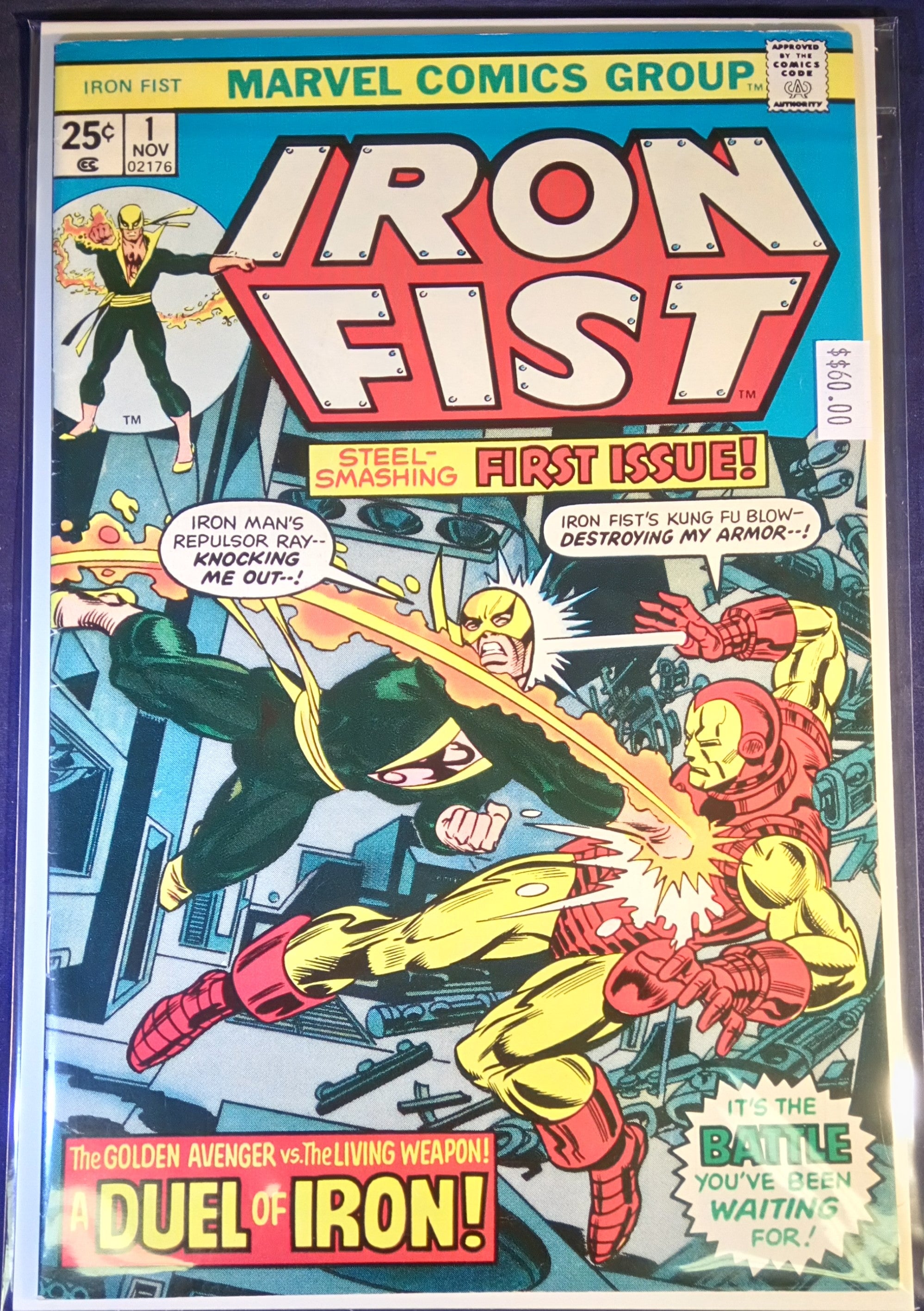 Iron Fist Issue # 1 Marvel Comics $60.00 - Schofield Coin & Hobby, LLC
