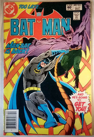 Copy of Batman Issue # 342 DC Comics $15.00