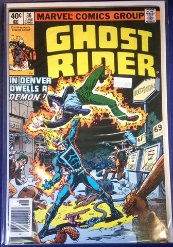 Ghost Rider Issue # 36 Marvel Comics $10.00