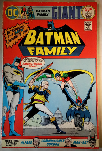 Batman Family Issue #  1 DC Comics $15.00