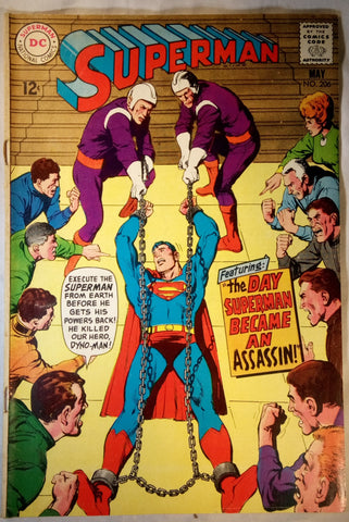 Superman  Issue # 206 DC Comics $37.00