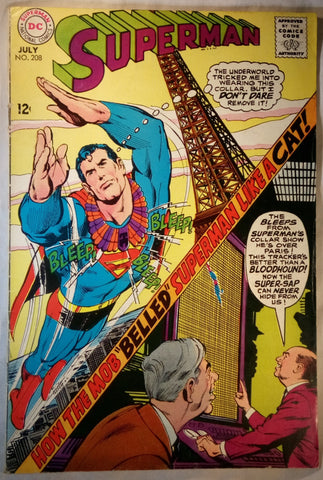 Superman  Issue # 208 DC Comics $18.00