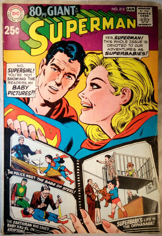 Superman  Issue # 212 DC Comics $18.00