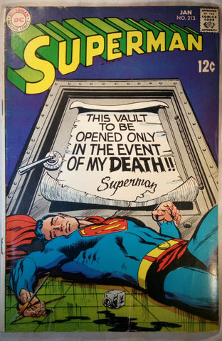Superman  Issue # 213 DC Comics $18.00