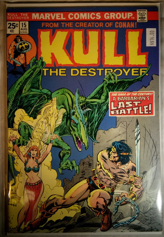 Kull The Destroyer Issue # 15 Marvel Comics $14.00