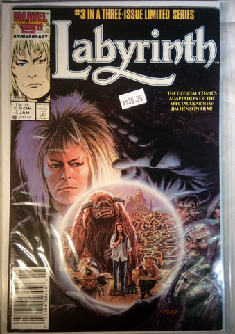 Labyrinth Issue # 3 Marvel Comics $30.00