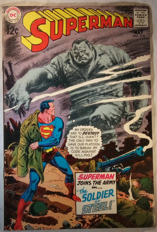 Superman  Issue # 216 DC Comics $37.00