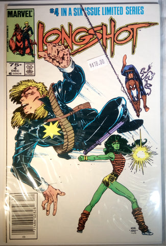 Longshot Issue # 4 Marvel Comics $18.00