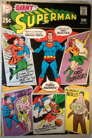 Superman  Issue # 217 DC Comics $15.00