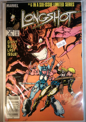 Longshot Issue # 6 Marvel Comics $24.00