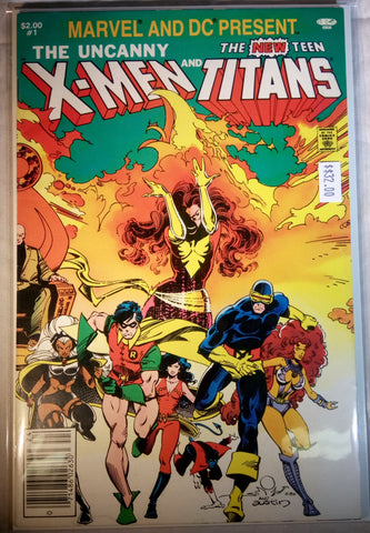 The Uncanny X-Men and The New Teen Titans Issue # 1 Marvel Comics $32.00