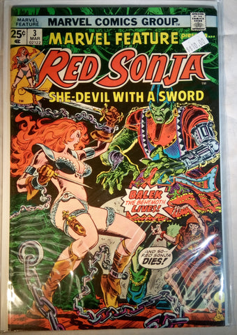 Red Sonja Issue # 3 Marvel Comics $10.00