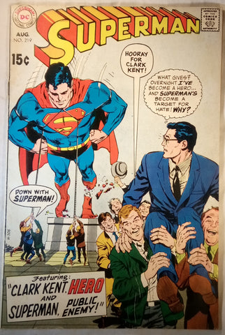 Superman  Issue # 219 DC Comics $15.00