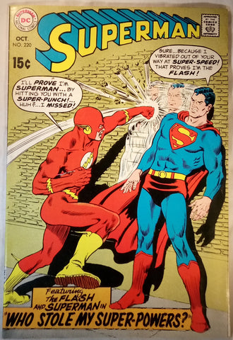 Superman  Issue # 220 DC Comics $15.00