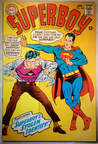 Superboy Issue # 144 DC Comics $30.00